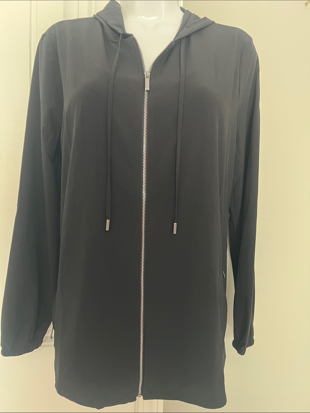 NWT CHICOS ZENERGY NEEMA PLEATED BACK JACKET SZ 2/12/L